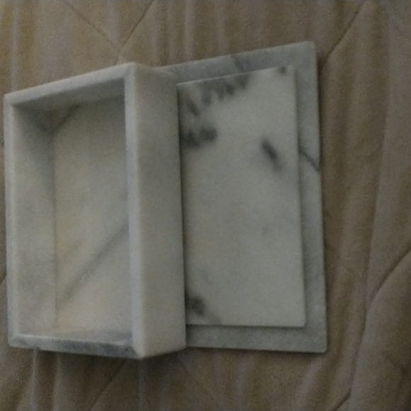 Edna Hibel Marble Trinket Jewelry Box With Lid Mother And Child - D3 - Picture 5 of 7